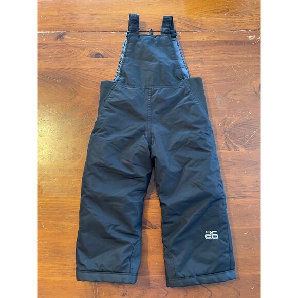 Arctix Toddlers 3T Chest High Insulated SnowBib Overalls Adjustable Strap Black - Picture 2 of 11